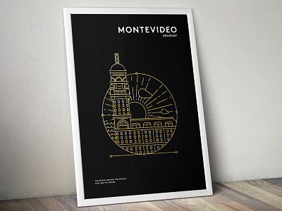 Montevideo Illustration