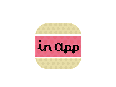 In App Transration hamburger icon ios app icon
