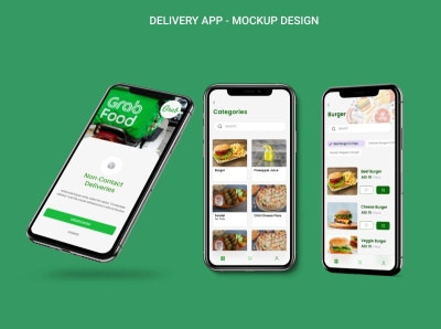 Food Delivery App app graphic design prototype ui uiux