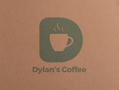 Coffee Shop - Dylan's Coffee - Day 6 of #dailylogochallenge branding dailylogochallenge design dlc graphic design illustration logo vector