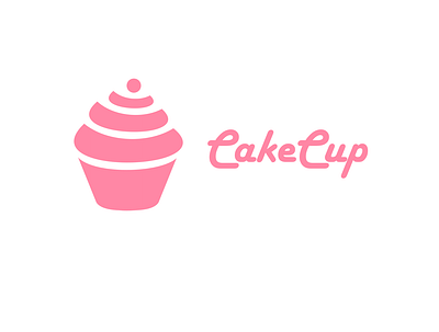 CakeCup - Day 18 of #logodesignchallenge branding dailylogochallenge design dlc graphic design illustration logo vector