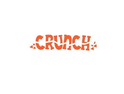 Crunch - Day 21 of #dailylogochallenge branding dailylogochallenge design dlc graphic design illustration logo vector