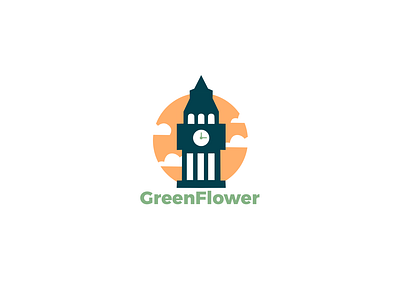 Greenflower - Day 22 of #dailylogochallenge branding dailylogochallenge design dlc graphic design illustration logo vector