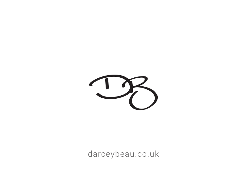 Signature animation darcey beau ident logo pop svg transition tv