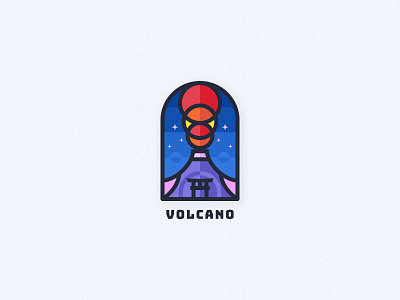 Volcano Badge