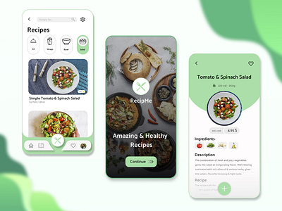RecipMe App - UI/UX Design