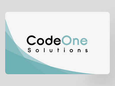 CodeOne - Business Card Design