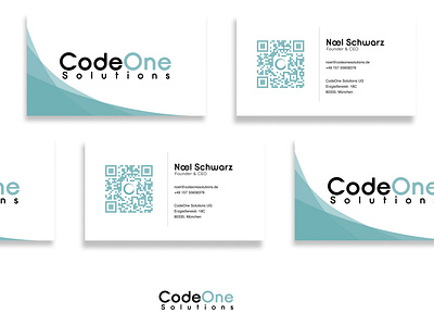 Business Card Design - Vertical Layout