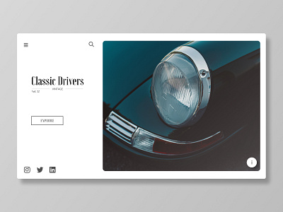 Digital Magazine Landing Page