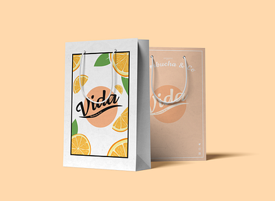 Kombucha Package - Branding brand brand design brand identity branding concept design drink illustration kombucha logo mockup mockup design new package typography vector