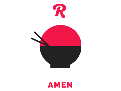 Japan red Ramen Flag