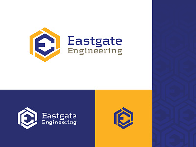 Eastgate Identity e engineering mechanical pattern