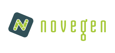 Novegen logo brand identity logo networking