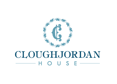 Logo for a 400 year old country house boutique hotel house monogram