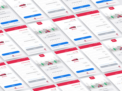 Registration Flow app design design registration ui ux