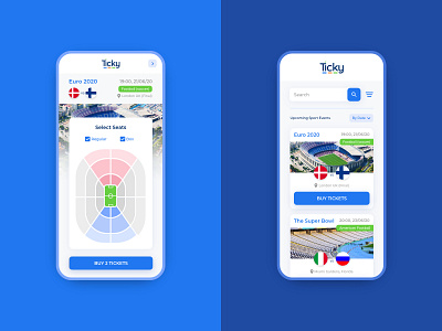 Ticky - High End Ticketing Machine app ui ux mobile ticket ticket app ticket booking app ticketing ticketing machine ticketing machine ui