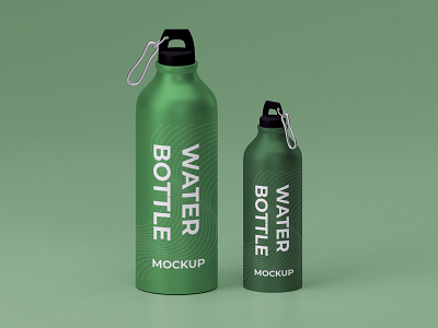 Water Bottle Mockup