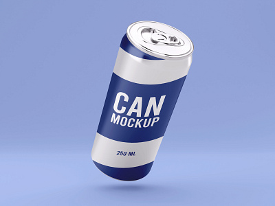 soda can packaging mockup 3d blender design illustration modeling product rendering