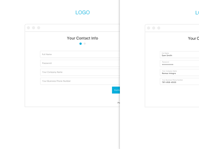 New Customer SignUp Flow - Updated customers flow new signup sketch ui ux