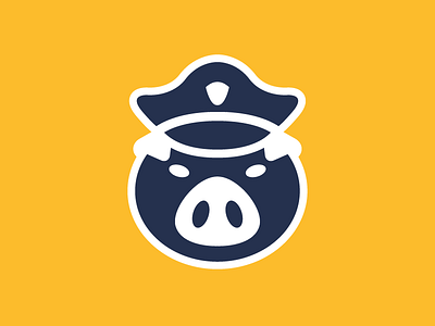 Bacon bacon boysinblue cops icon illustration oink pigs police