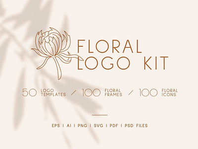 Floral Logo Kit