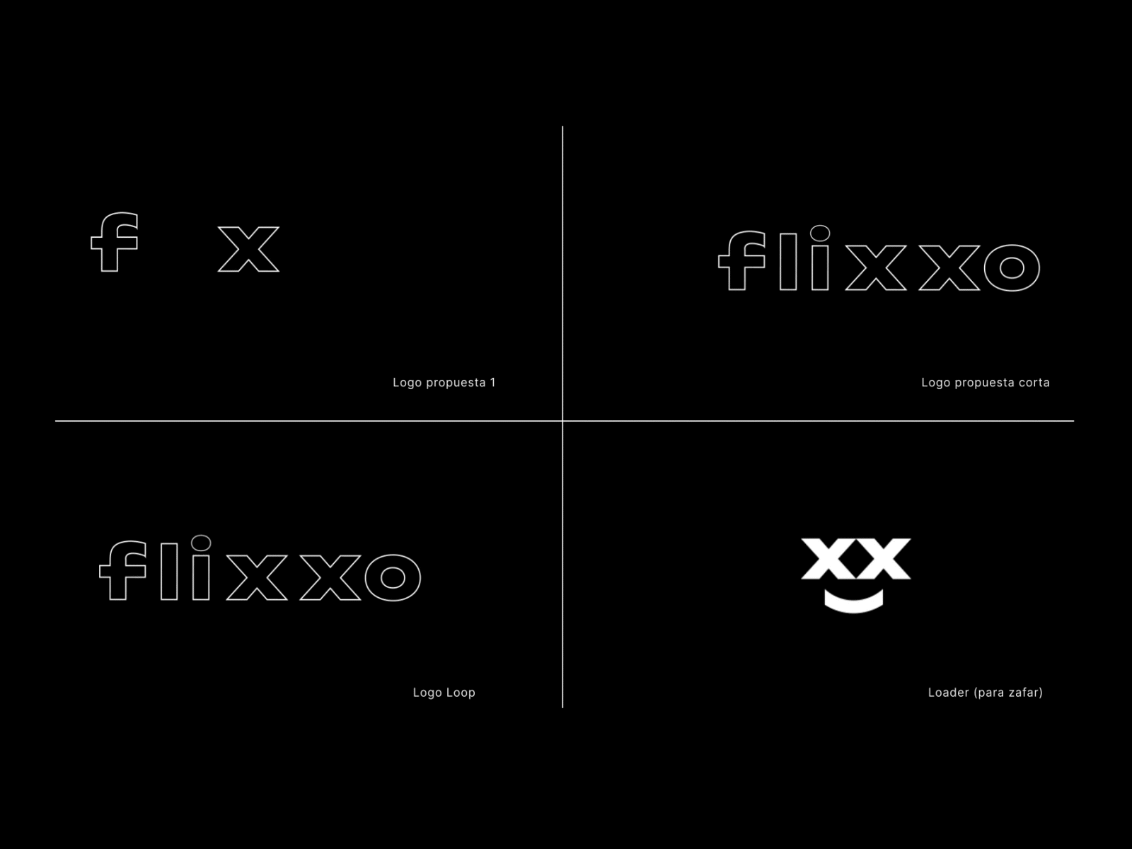 Logo animation - Exploration for Flixxo animation app branding design icon illustration logo typography ui ux vector