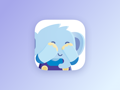 Jumbo Privacy icon app icon elephant hide and seek mascot mascotte overall privacy