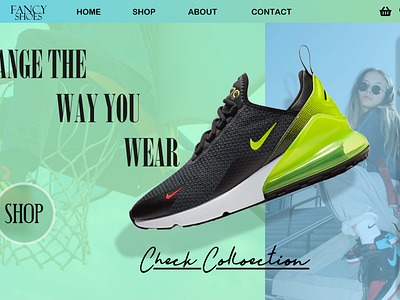 E-Commerce Landing Page Concept