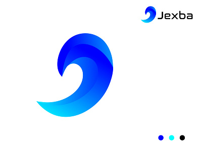 J letter Mark logo (Jexva) J icon