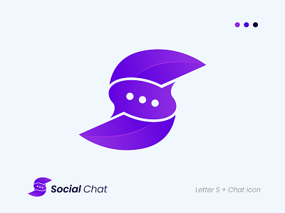 S Letter Mark Logo (Social chat) Chat logo best logo branding business company chating app chating logo colourful logo creative design graphic design identity design illustration logo logo agency logo concepts logo mark minimal modern s icon s letter mark