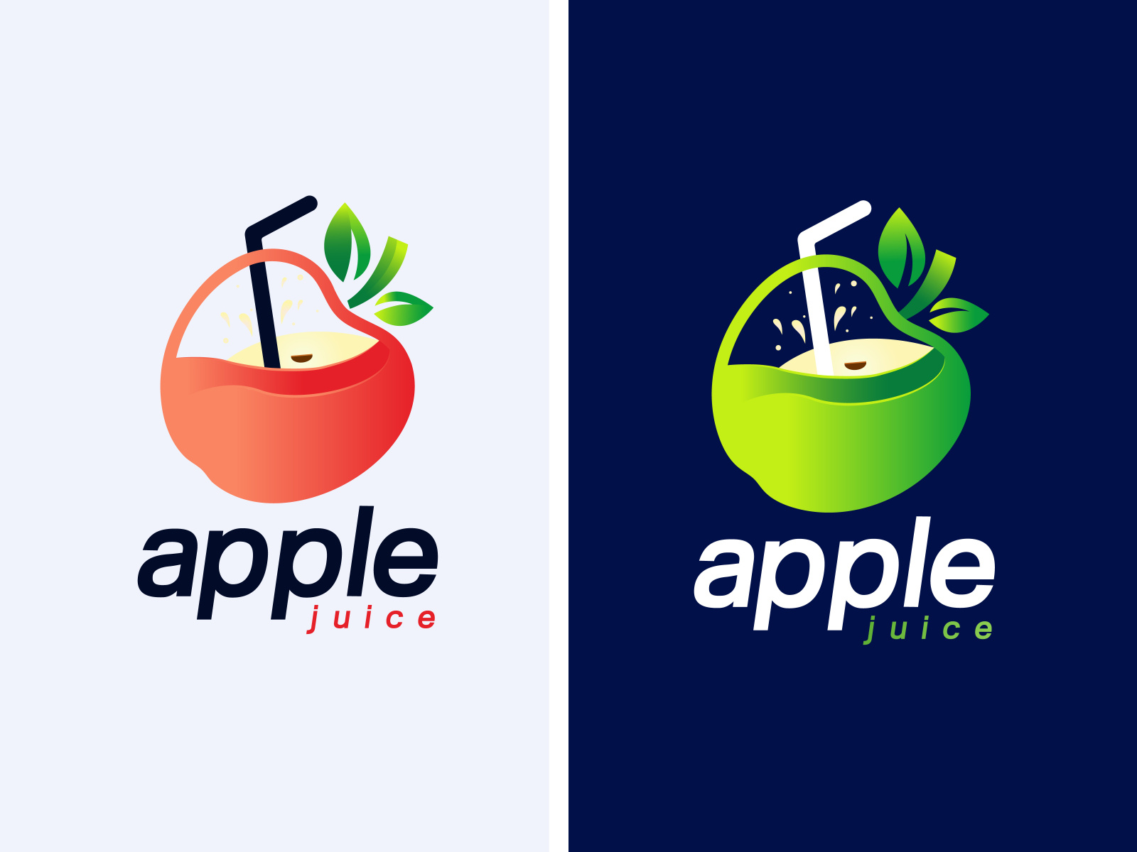 Apple Juice logo by Sazzad Hossain onu on Dribbble