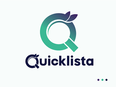 Q Letter mark logo (Quicklista)