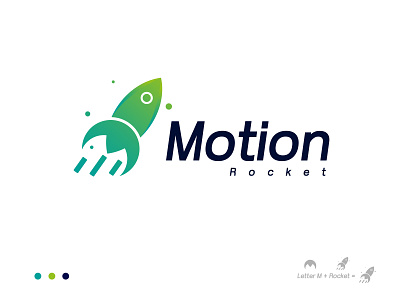 Rocket logo (Motion rocket) app logo best logo brand logo branding colourful logo creative creative logo design design digital marketing logo graphic design illustration logo mark logo trend minimal logo modern logo rocket logo simple technology logo unique logo