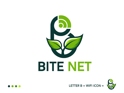 Bite net logo design