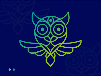 Three eyed Owl logo design