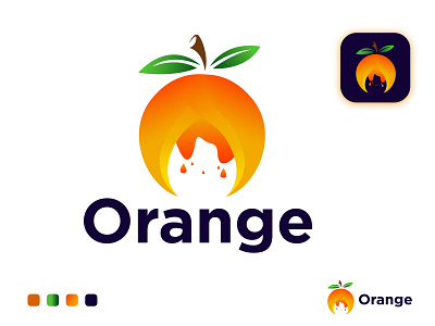 orange juice logo design best logo branding business company colourful logo creative design graphic design identity design illustration logo logo agency logo concepts logo mark minimal modern logo orange juice logo orange logo simple logo software logo