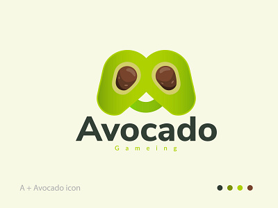 Avocado Gameing logo abstract app icon avocado gameing logo avocado logo best logo branding colourful logo creative design graphic design illustration logo logo mark logodesigner logoinspirations logotype minimal simple software logo