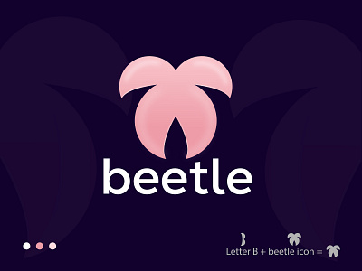Beetle logo design abstract app icon beetle icon beetle logo best logo branding colourful logo creative design graphic design illustration logo logo mark logodesigner logoinspirations logotype minimal simple software logo