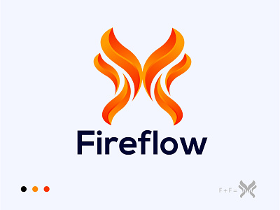 Fireflow logo design