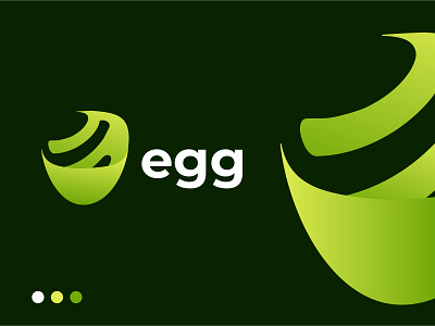 egg logo abstract agency logo best logo brand branding colourful logo creative design egg icon egg logo egg logo mark gradient graphic design illustration logo logo designer logo mark minimal modern logo vector