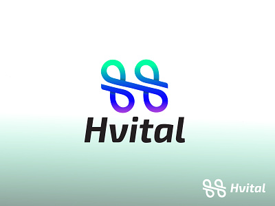 H letter logo (Hvital)