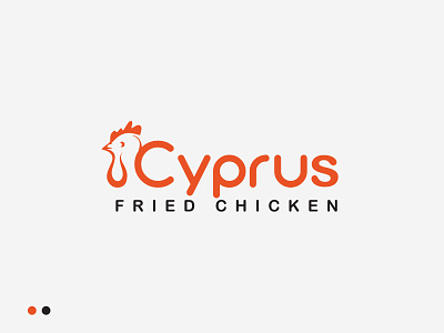 Chicken cafe resturant logo design