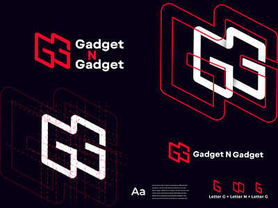 G N G letter logo (Gadget N Gadget logo) Phone And Gadget Saler