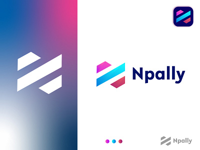 N letter logo (Npally)