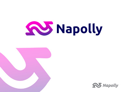 N letter logo (Napolly) app icon best logo branding business company colourful logo creative design graphic design illustration logo logo agency logo mark logodesigner logoinspirations logotype minimal n letter logo n logo n logo icon software logo