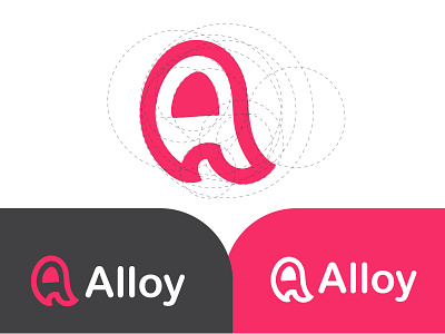 A letter logo | Minimal logo | Alloy