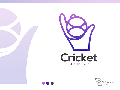 Cricket Bowler logo concept a b c d e f g h i j k app icon best logo branding business company colourful logo creative cricket bowler logo design graphic design illustration logo logo mark logodesigner logoinspirations logotype minimal