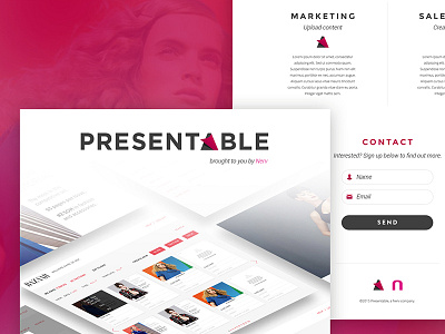 Presentable Landing Page