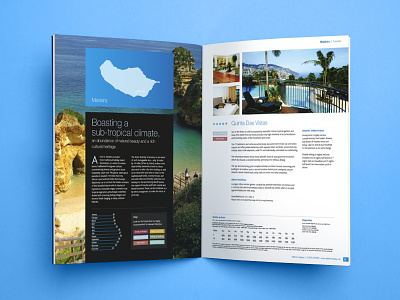 Holiday Brochure Spread brochure double page spread dps holidays print spread
