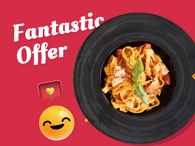 Pasta Promotion Ad Design